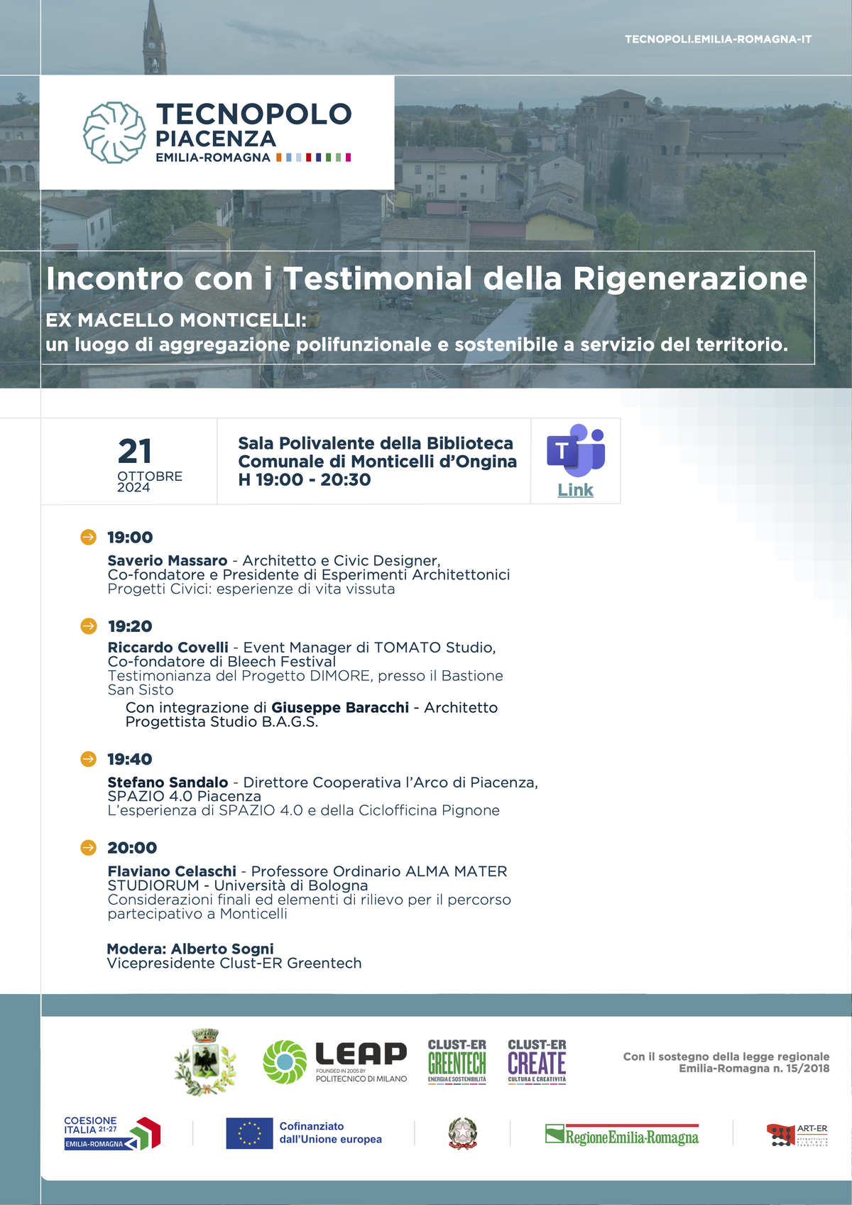 Locandina dell'evento