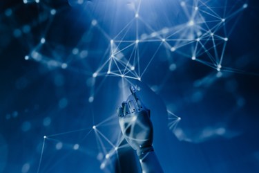 immagine stock intelligenza artificiale