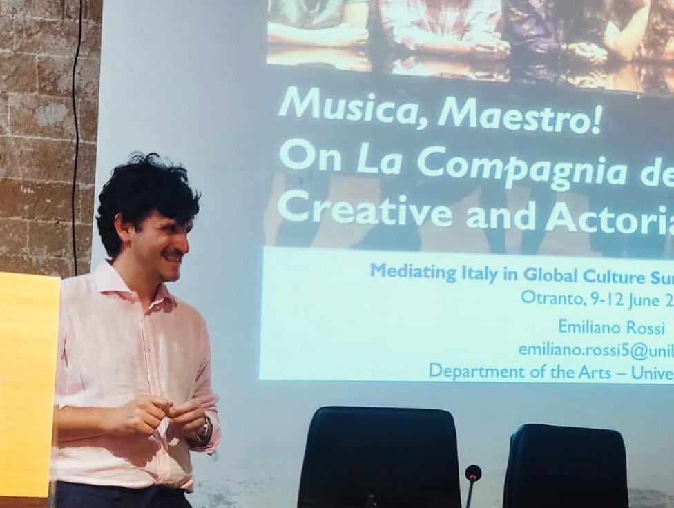 Emiliano Rossi on "La Compagnia del Cigno" actorial cast