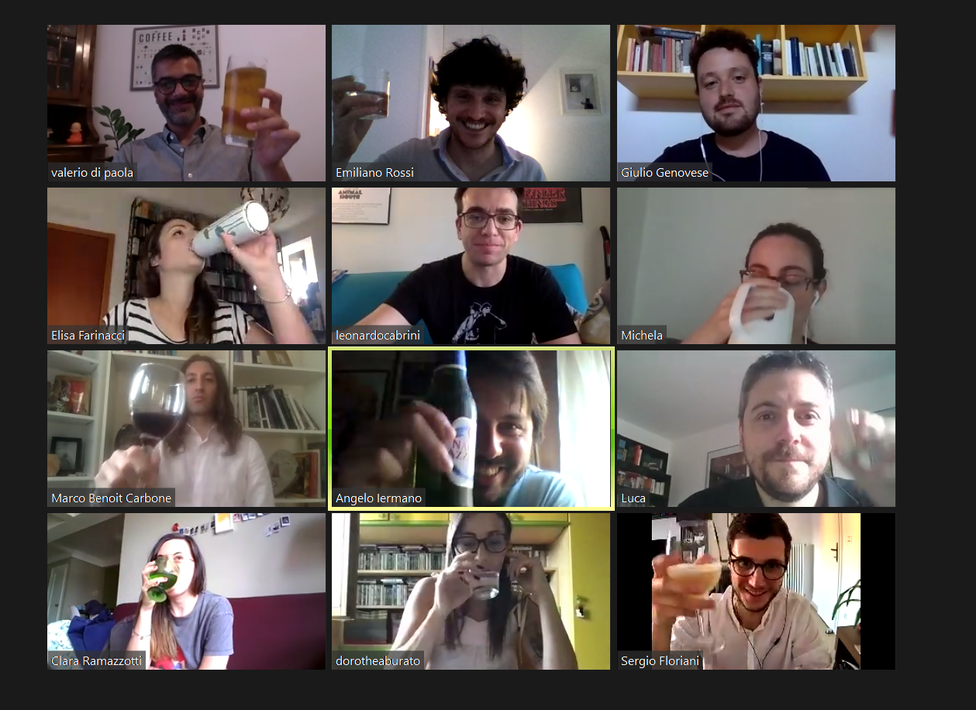 Virtual aperitivo