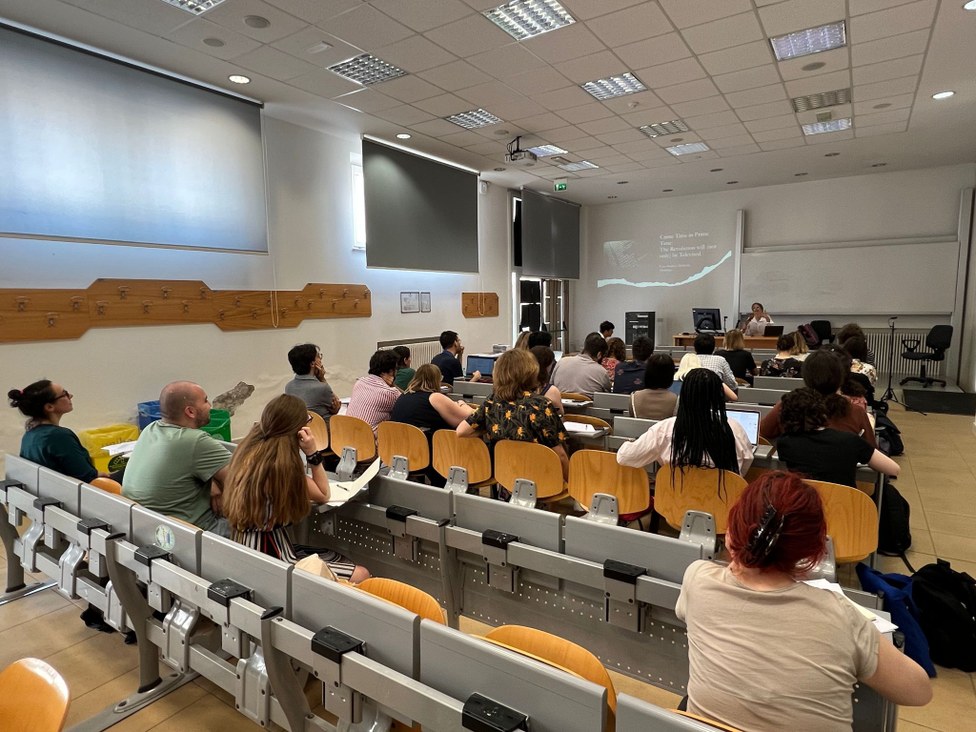 Lecture in progress