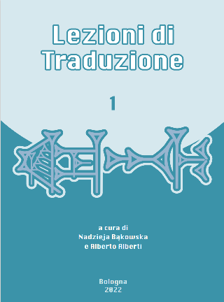 LEZIONI DI TRADUZIONE 1