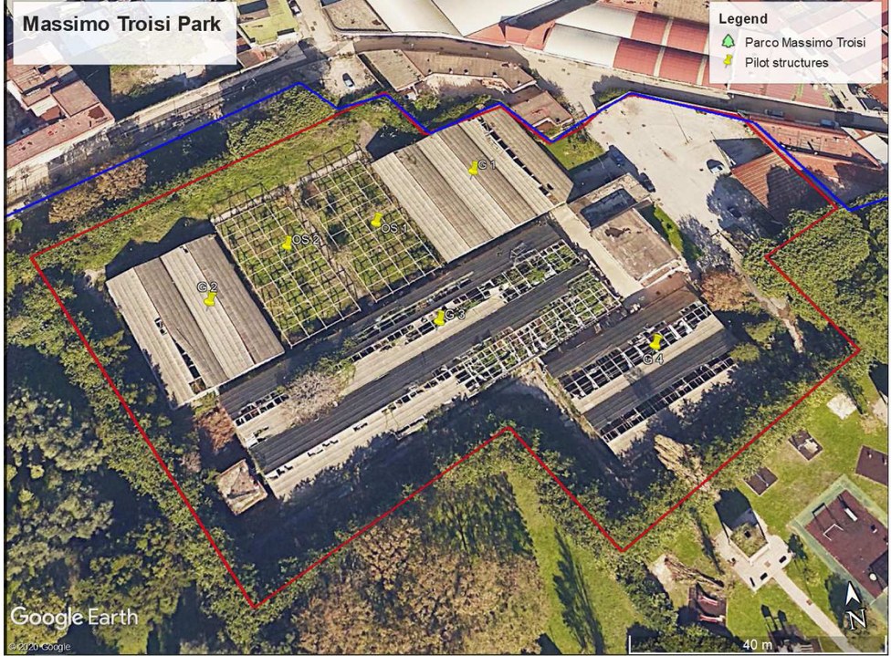 Troisi Park Greenhouse Area